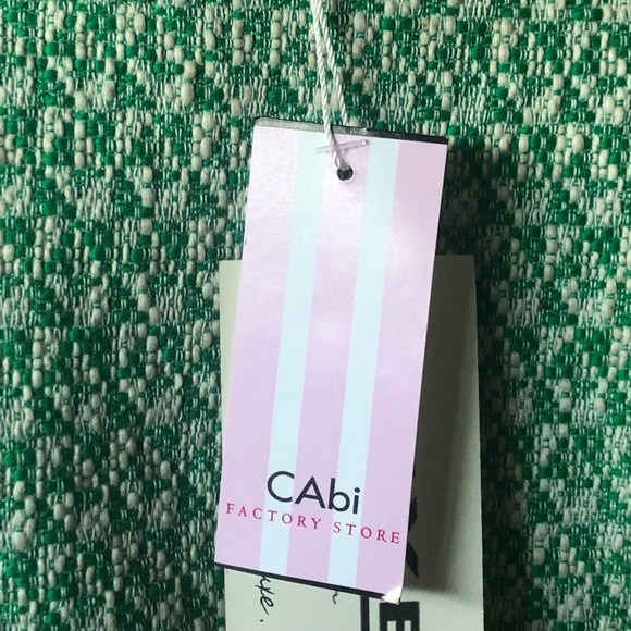 CAbi Cover Tweed Cropped Jacket Blazer 726 - Picture 6 of 7